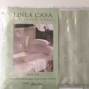 Linea Casa fine Italian sheets Milan pillowcase